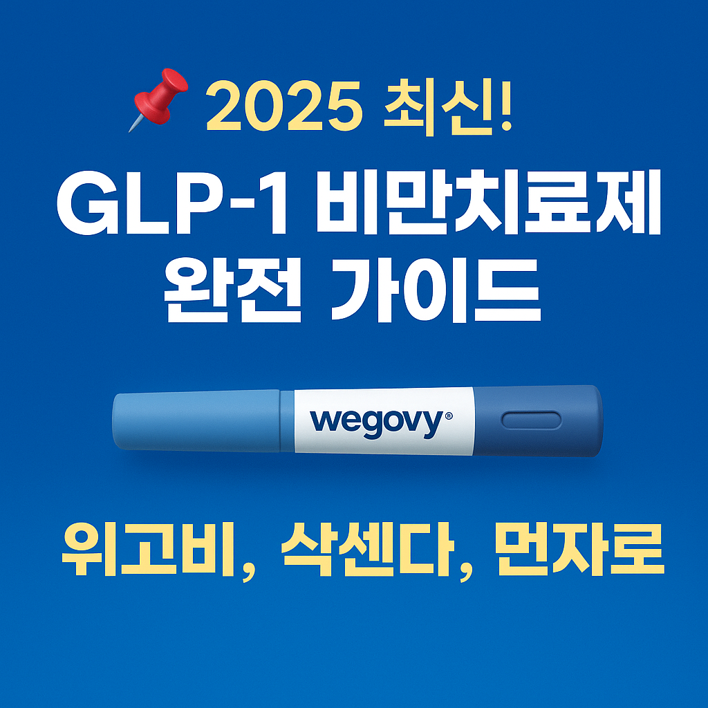 2025 최신! GLP‑1 비만치료제 완전 가이드