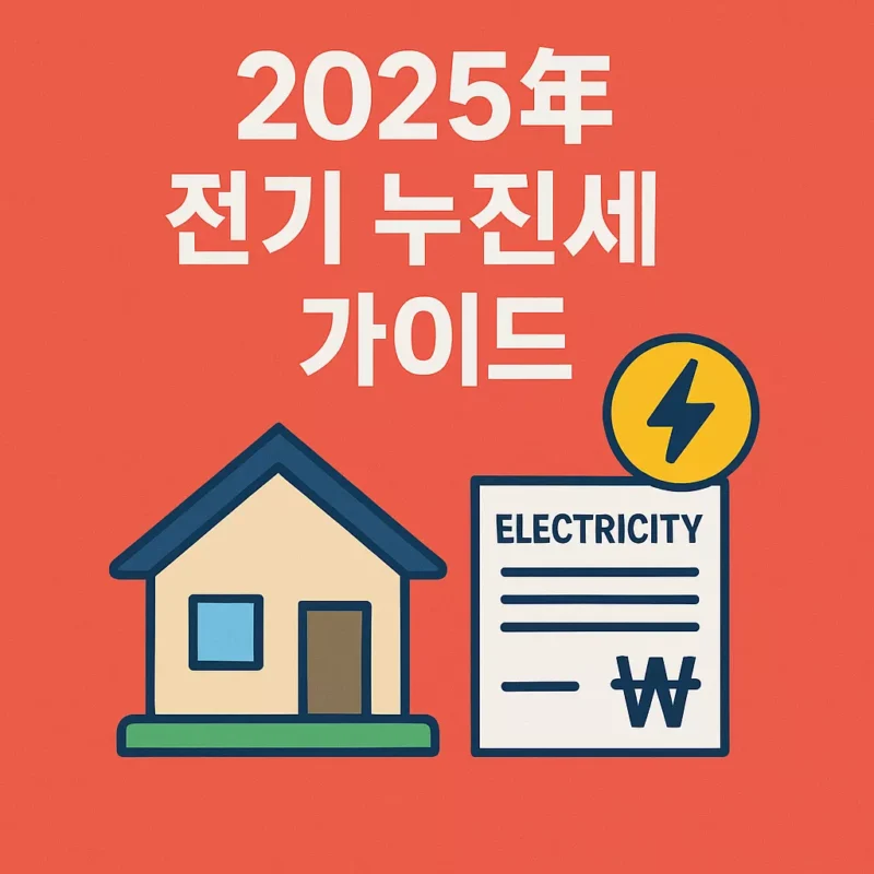 25년 전기 누진세 가이드 썸네일