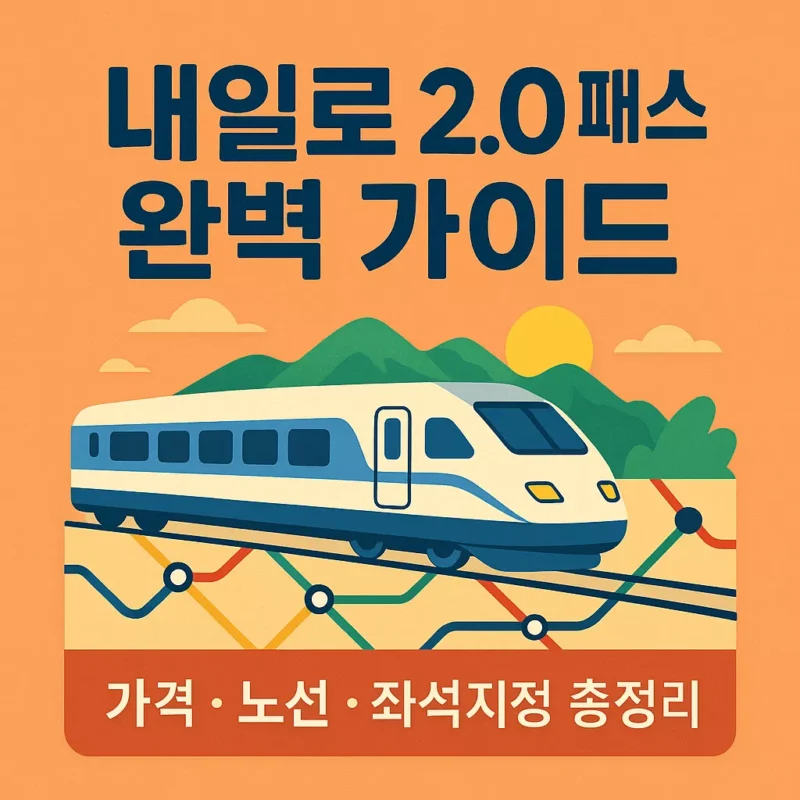 내일로패스 2.0 소개 가이드 썸네일