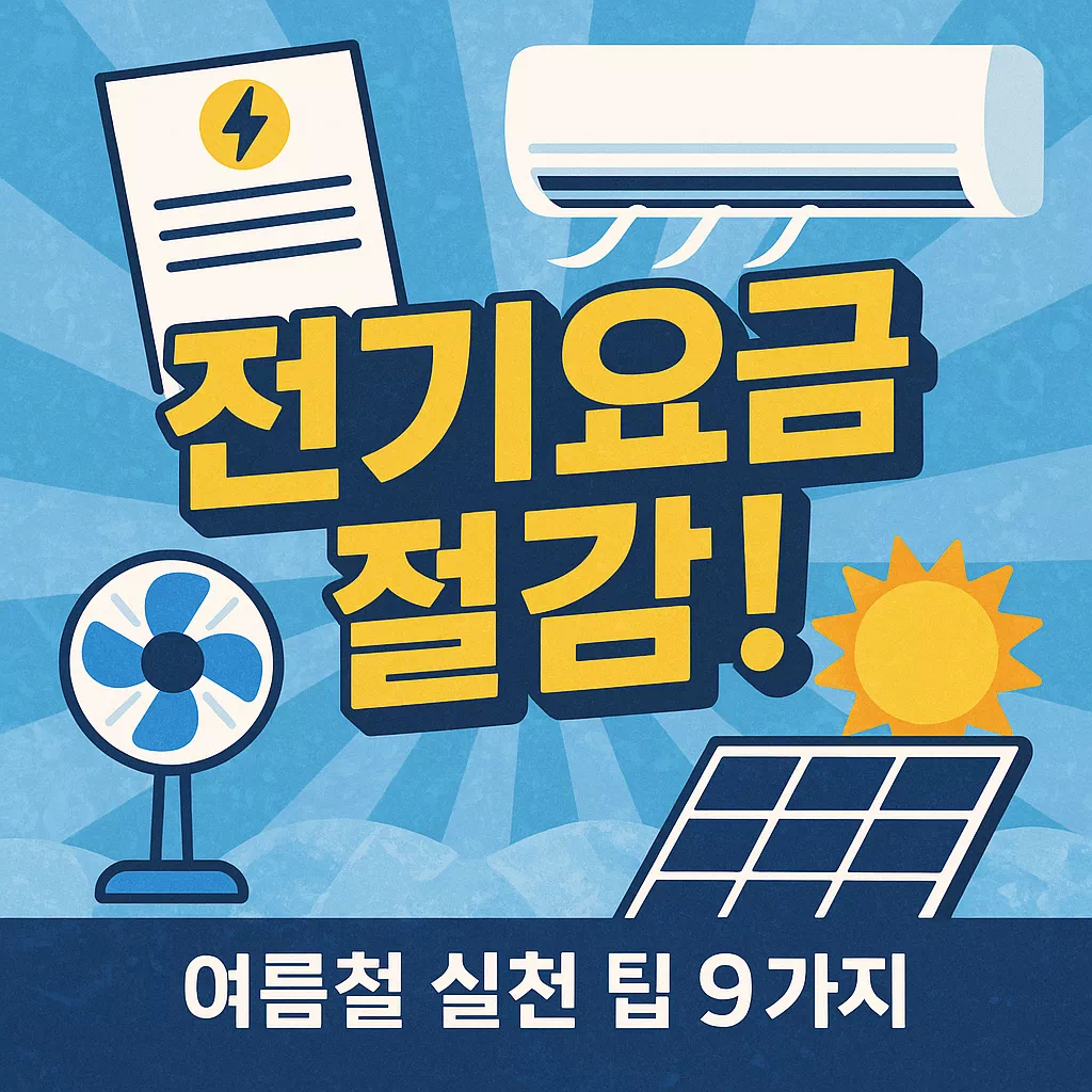 전기 요금 절감 꿀팁 썸네일