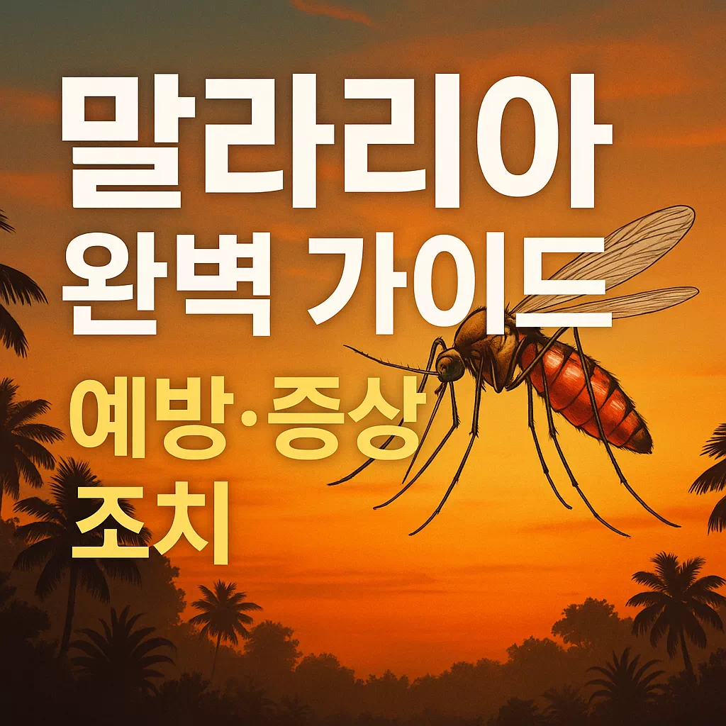 말라리아 예방수칙·증상·조치방법 완벽 가이드 썸네일