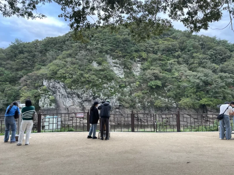 반구대 암각화 전망대 전경
