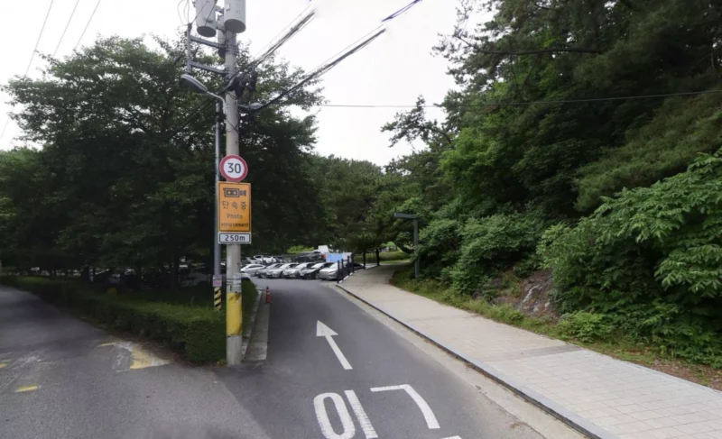 선암호수공원 주차장