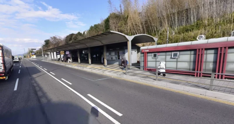 신복로타리 정류장 전경