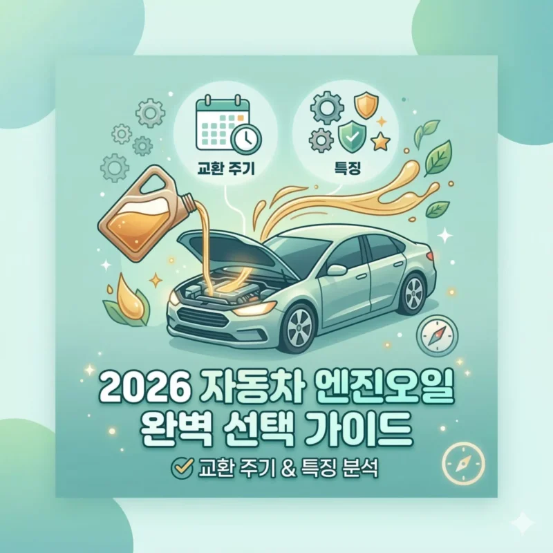 자동차 엔진오일 선택가이드 썸네일