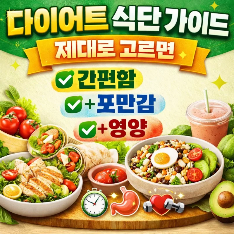 다이어트 식단 가이드